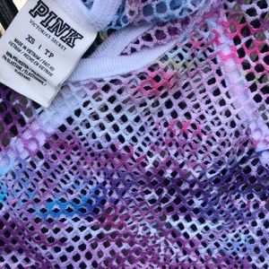 Victoria’s Secret Swim Pink Purple Mesh Cover-up